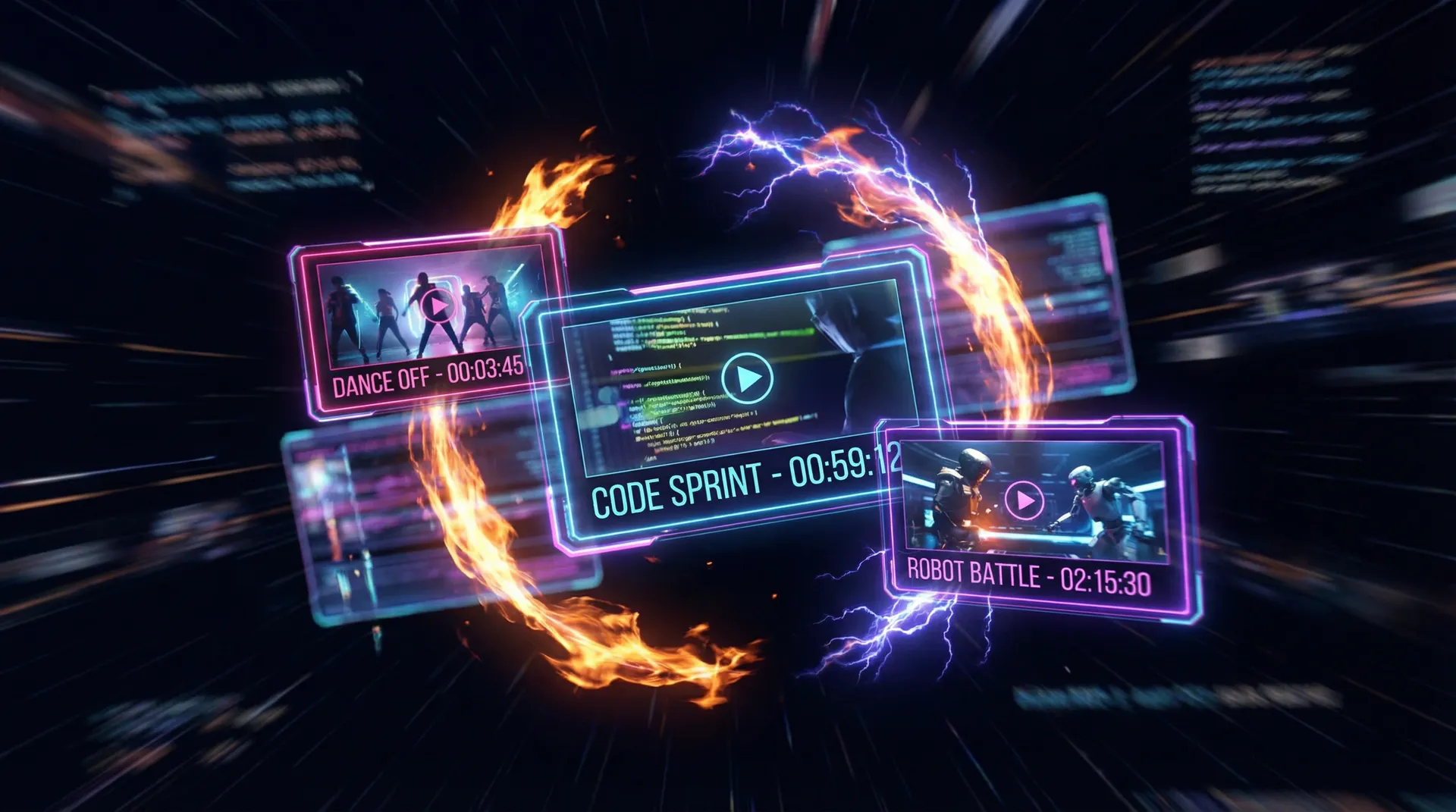 神木丽 霓虹街舞挑战赛